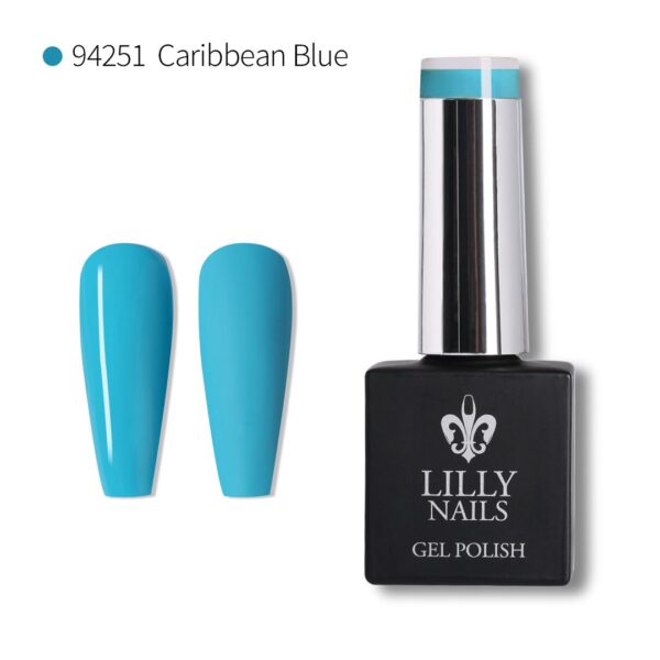 Gel Polish Caribbean Blue